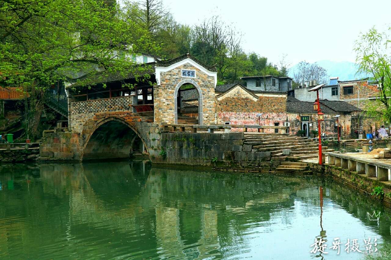 咸宁刘家桥古村风景图片
